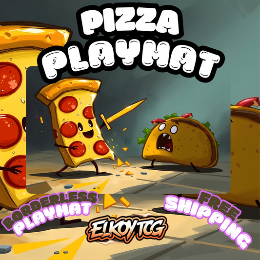🍕 Pizza vs Taco Playmat