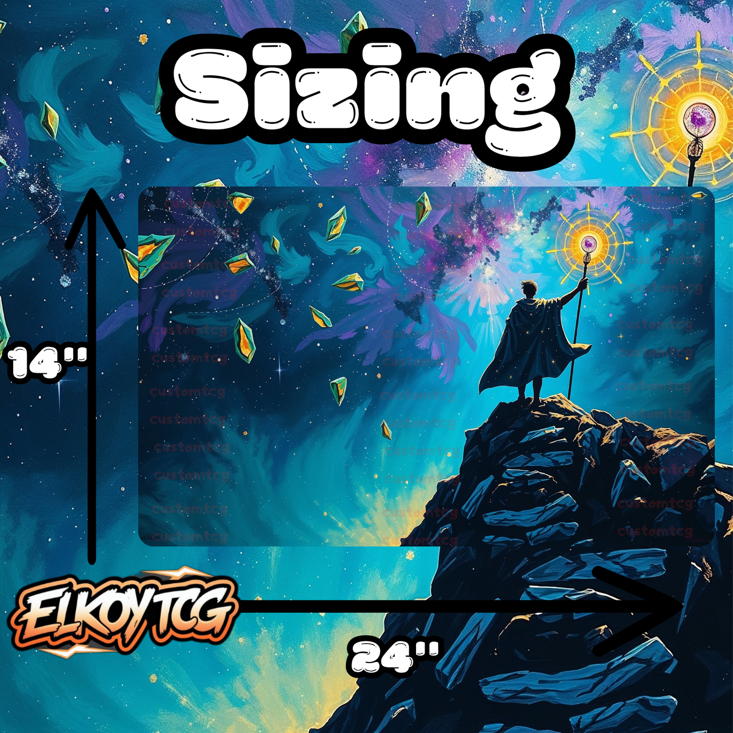 Wizard playmat