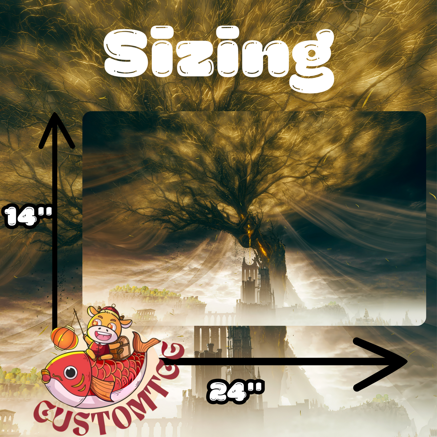 Erdtree Elden Ring Playmat