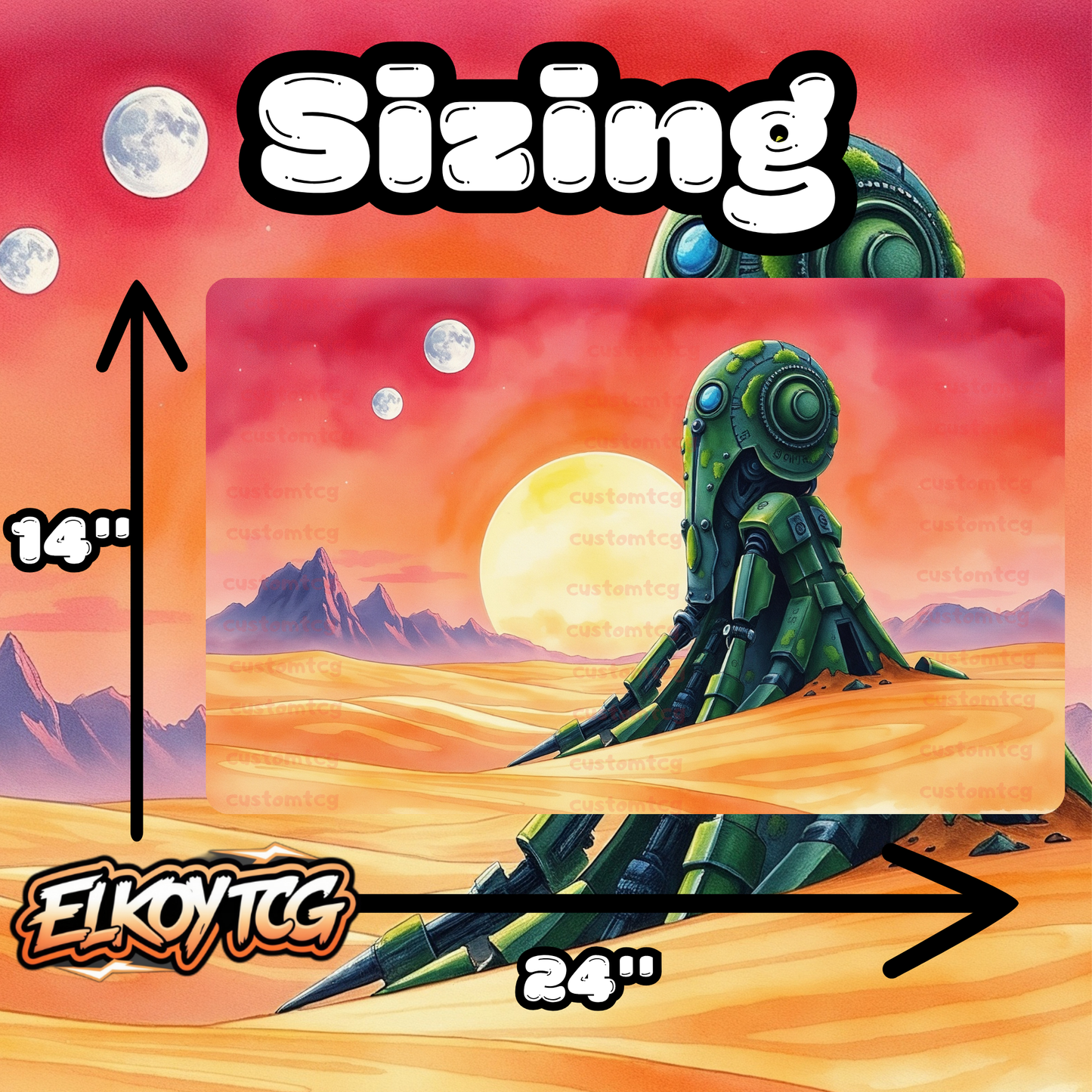Ancient Robot Playmat