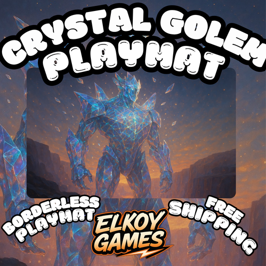 Crystal Golem Playmat