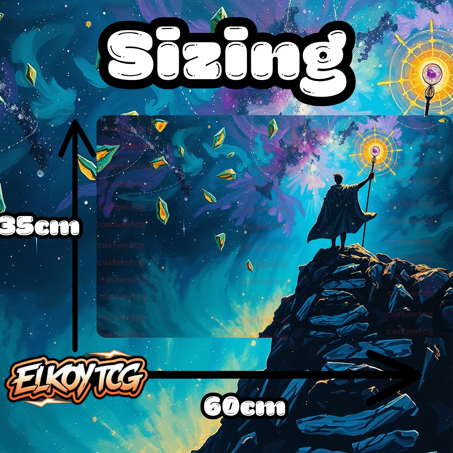 Wizard playmat